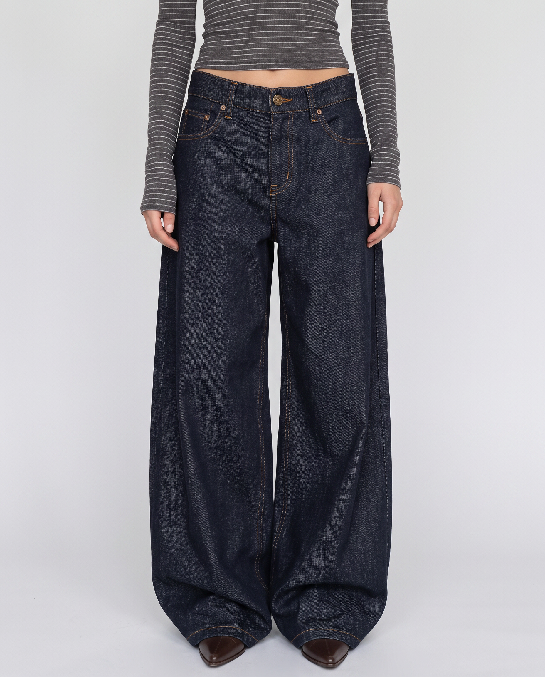 Emerson Wide-Leg Jeans