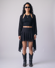 Tilly Ruffle Hem Mini Skirt