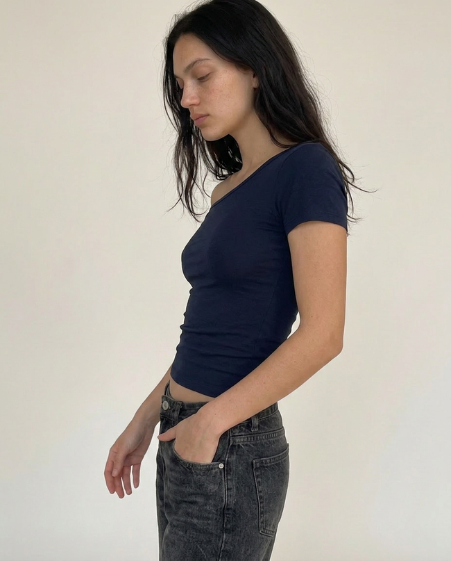 Odette Asymmetric Tee