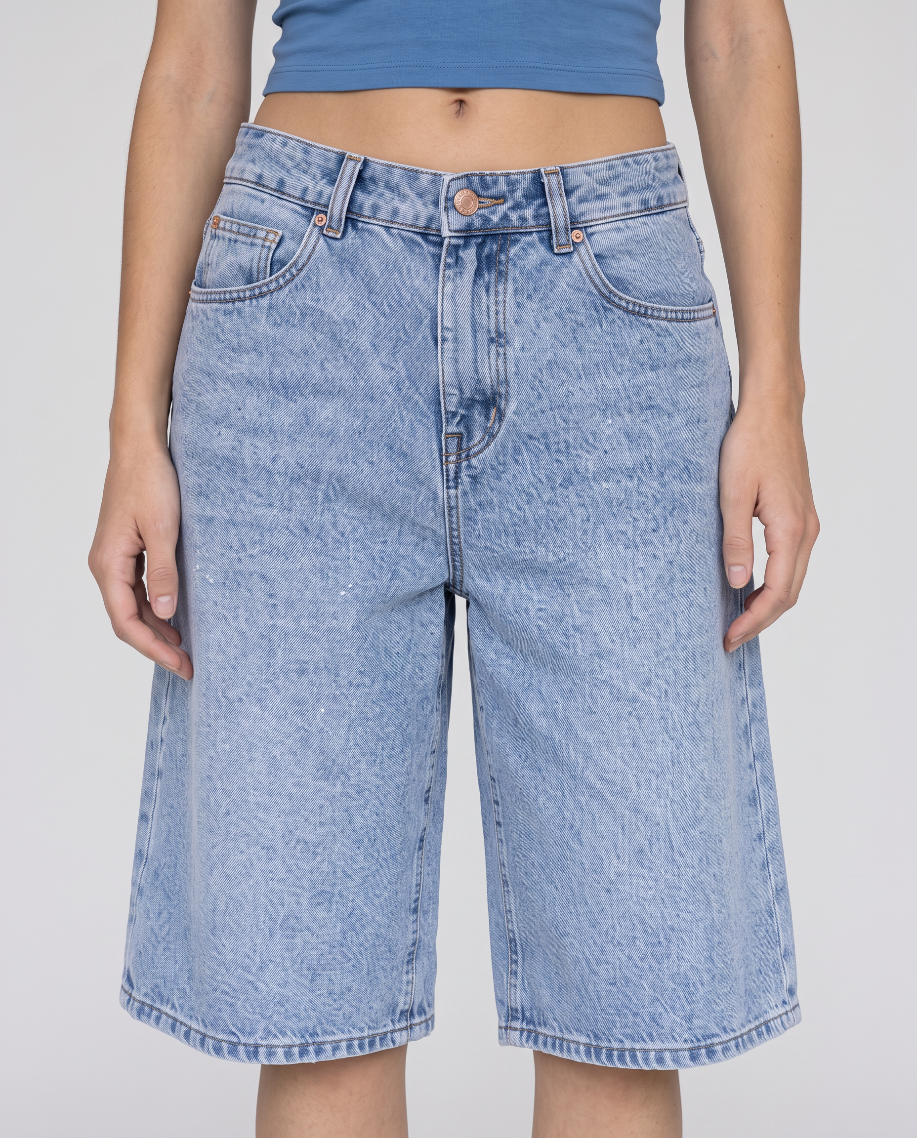 Bentley Wide-Leg Bermuda Jorts