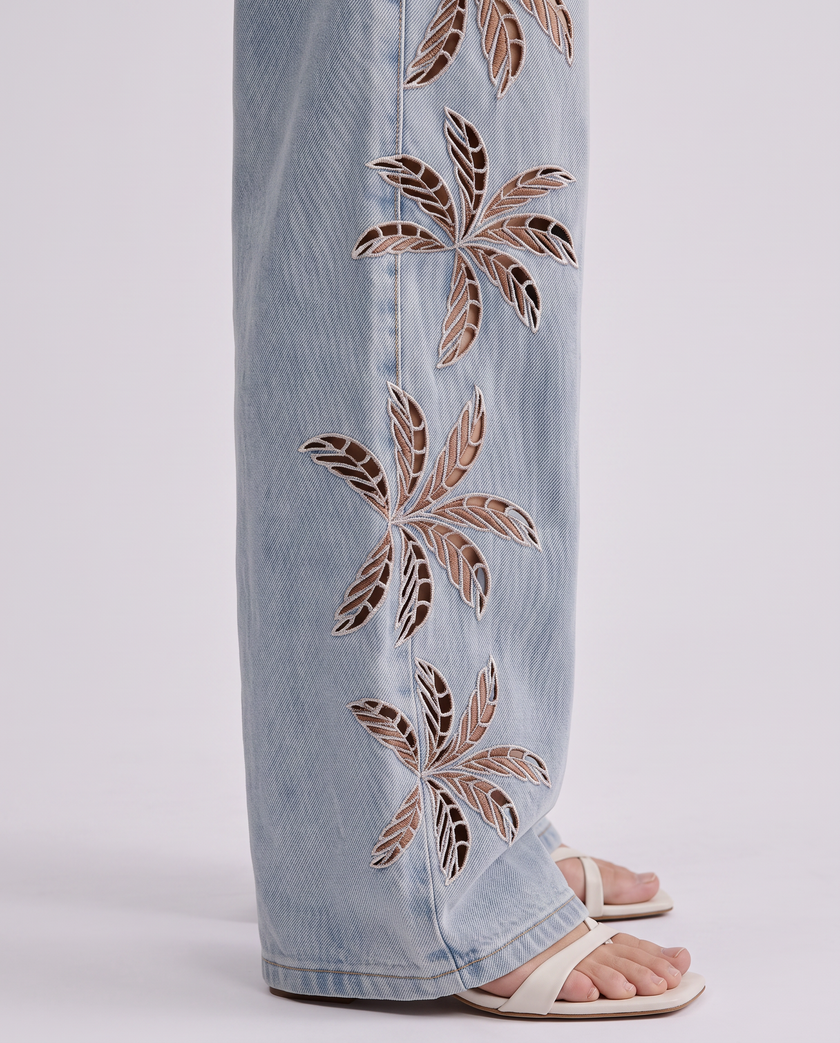 Palomina Palm High-Rise Denim Jeans
