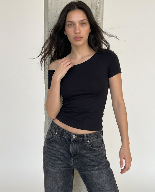 Odette Asymmetric Tee