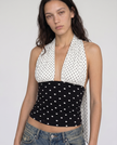 Solange Draped Halter Top