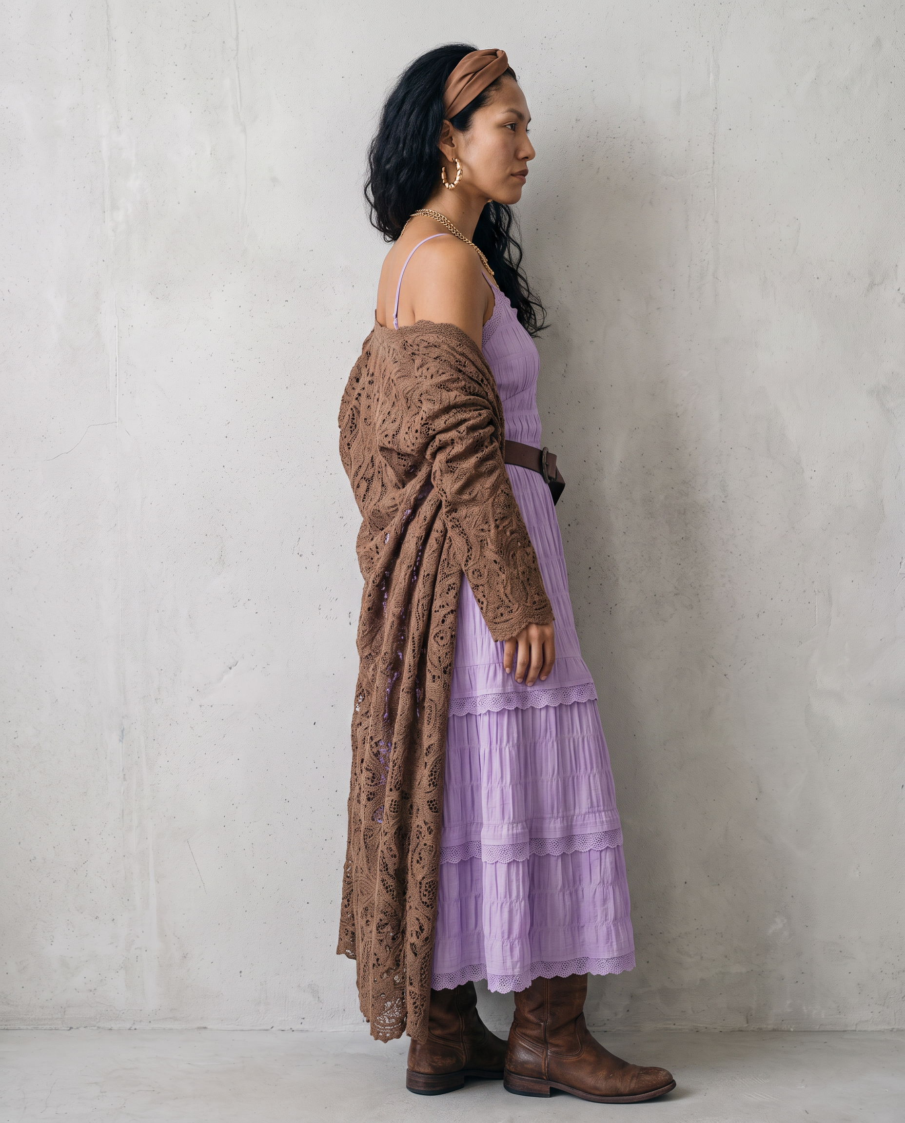 Cornelia Tiered Midi Dress