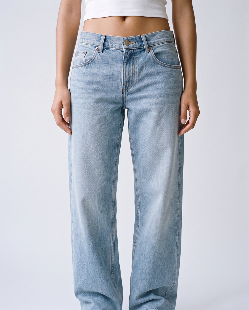 Estelle Star-Patch Denim Jeans