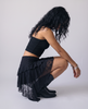 Tilly Ruffle Hem Mini Skirt