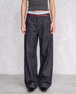 Kingston Low-Rise Wide-Leg Jeans