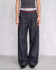 Kingston Low-Rise Wide-Leg Jeans