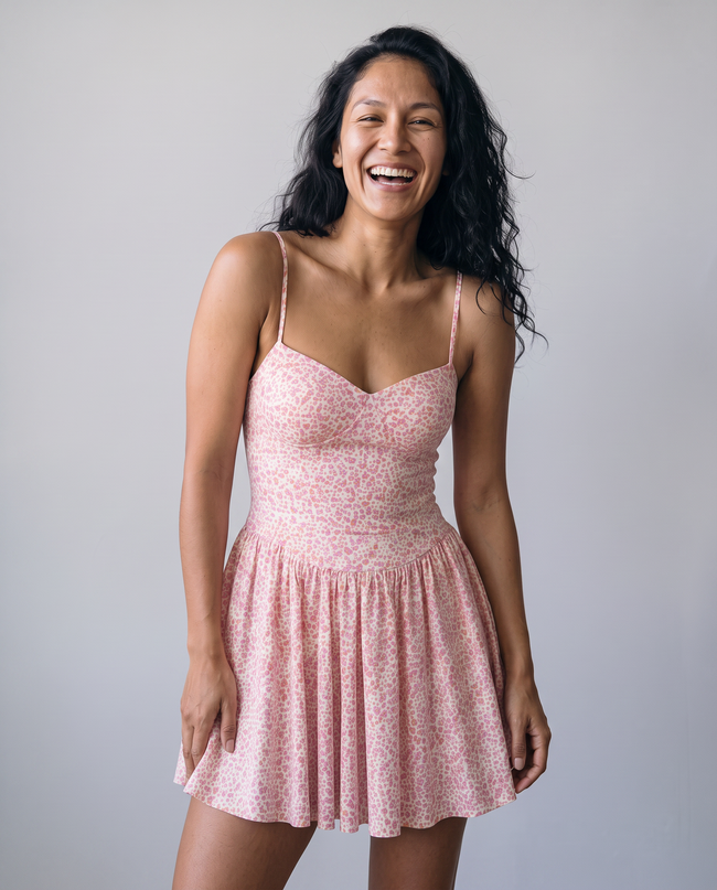 Piper Fit-and-Flare Mini Dress