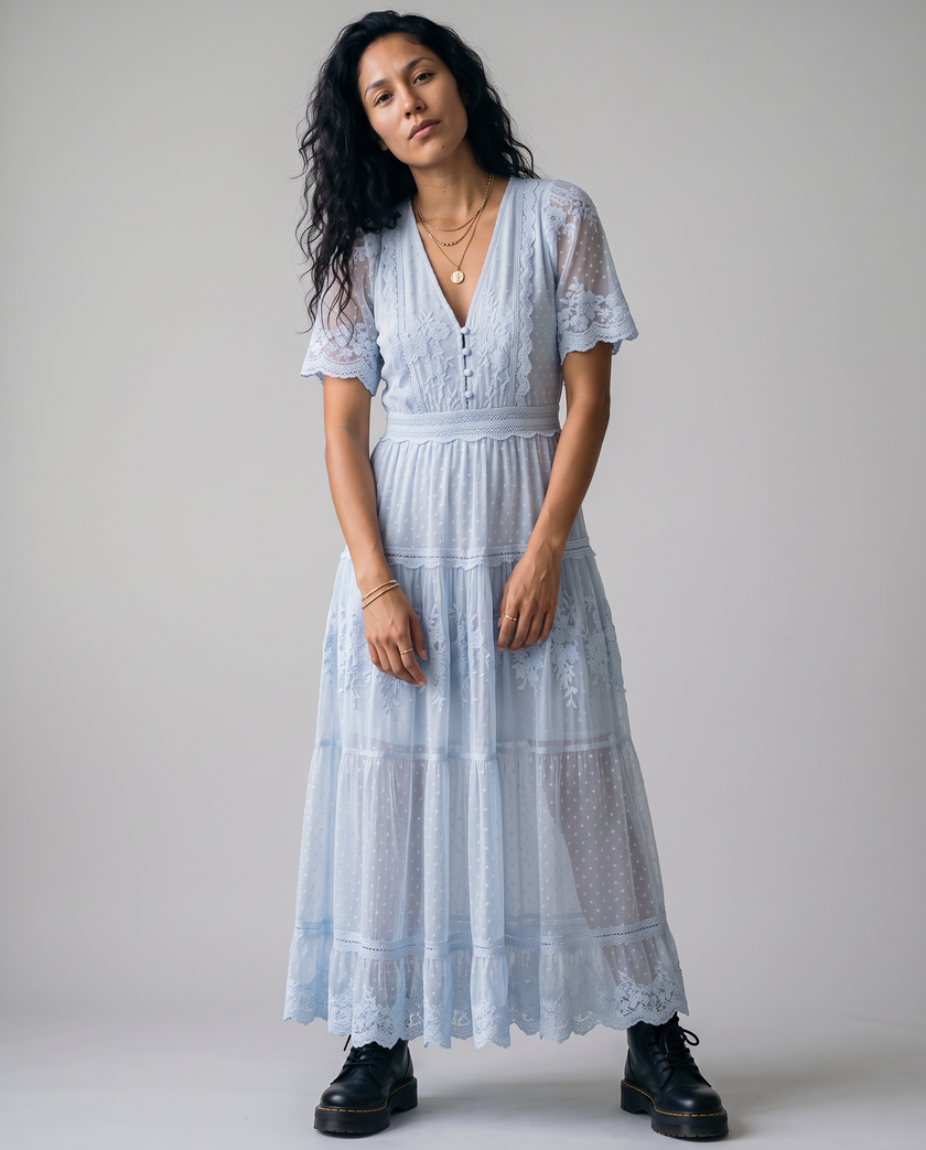 Arabella Tiered Maxi Dress