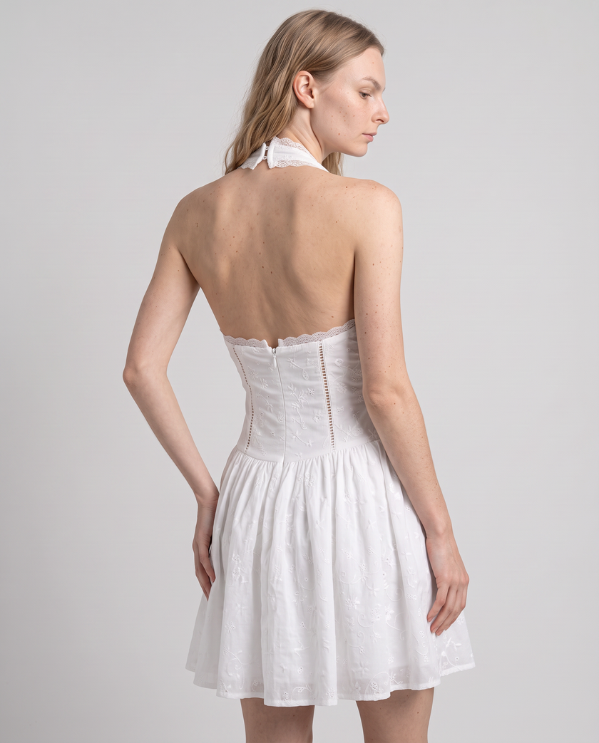 Adalina Halter Mini Dress