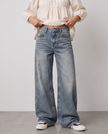 Marlowe Wide-Leg Denim Jeans