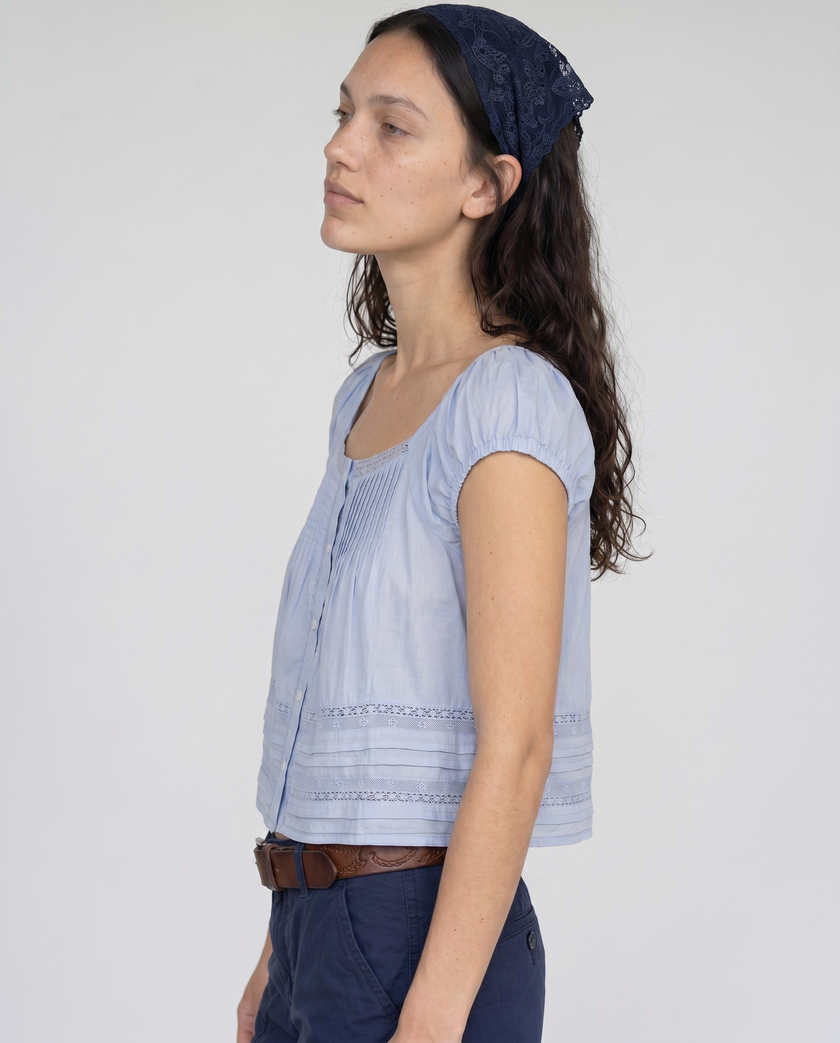 Georgina Pintuck Blouse
