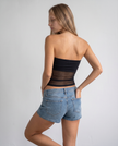 Naomi Mesh Panel Tube Top