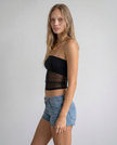 Naomi Mesh Panel Tube Top