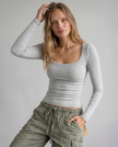 Fabienne Square Neck Top