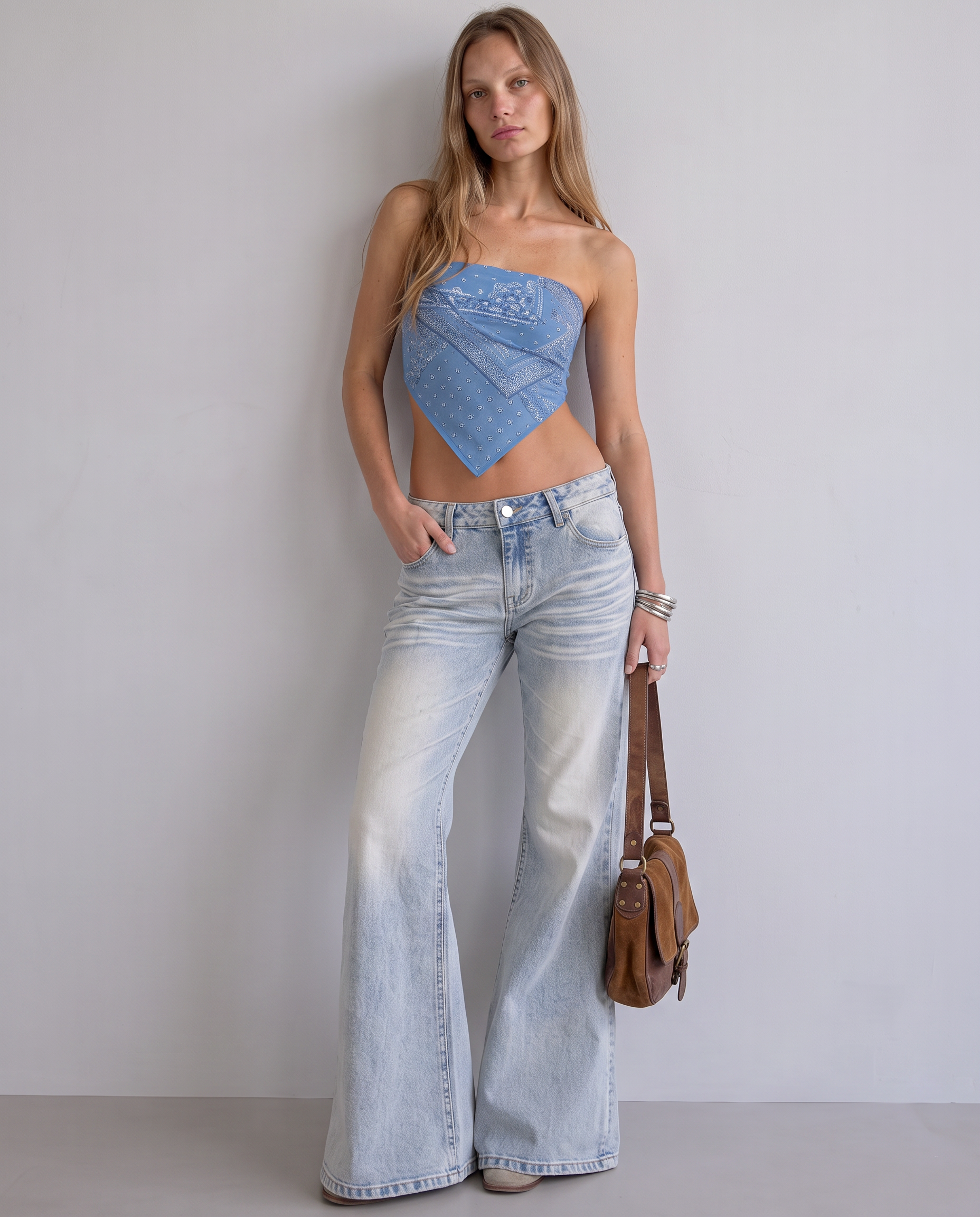 Farrah Flared Denim Jean