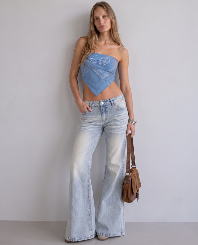 Farrah Flared Denim Jean