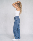 Henrietta Straight-Leg High-Rise Denim Jeans