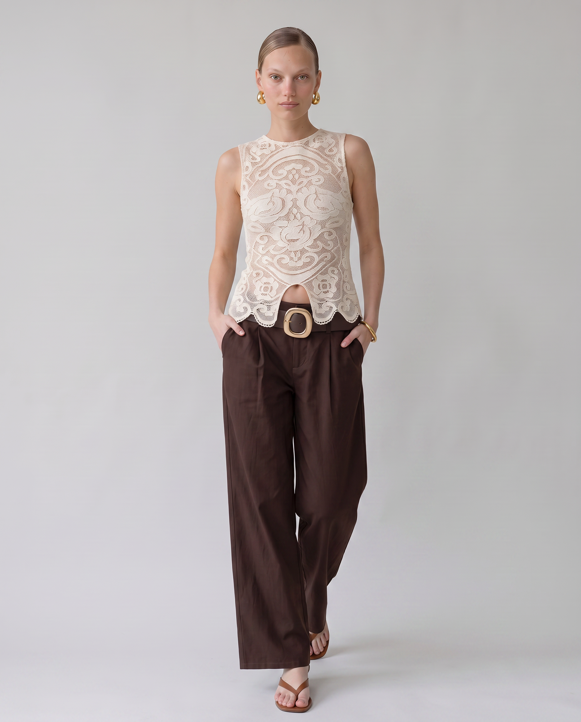 Bernadette Wide-Leg Trousers