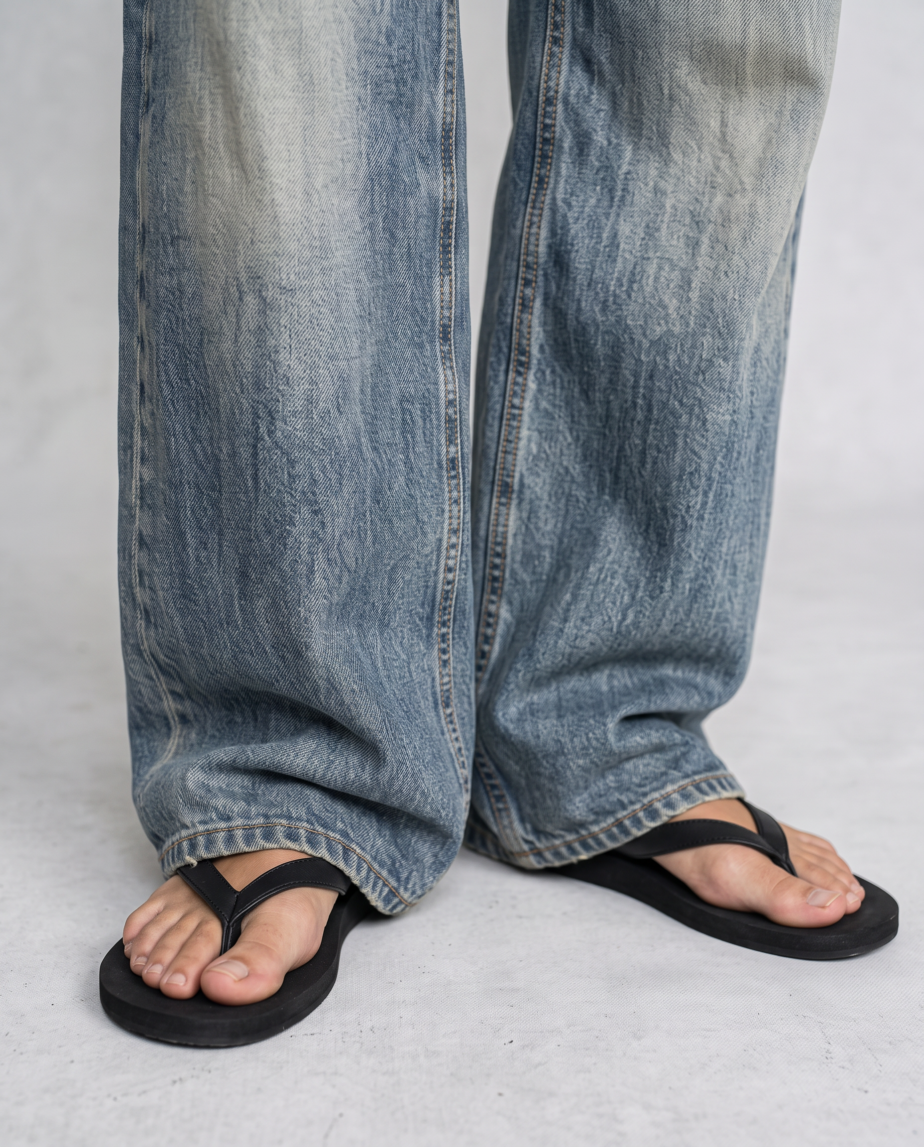 Marguerite Wide-Leg Denim Jeans