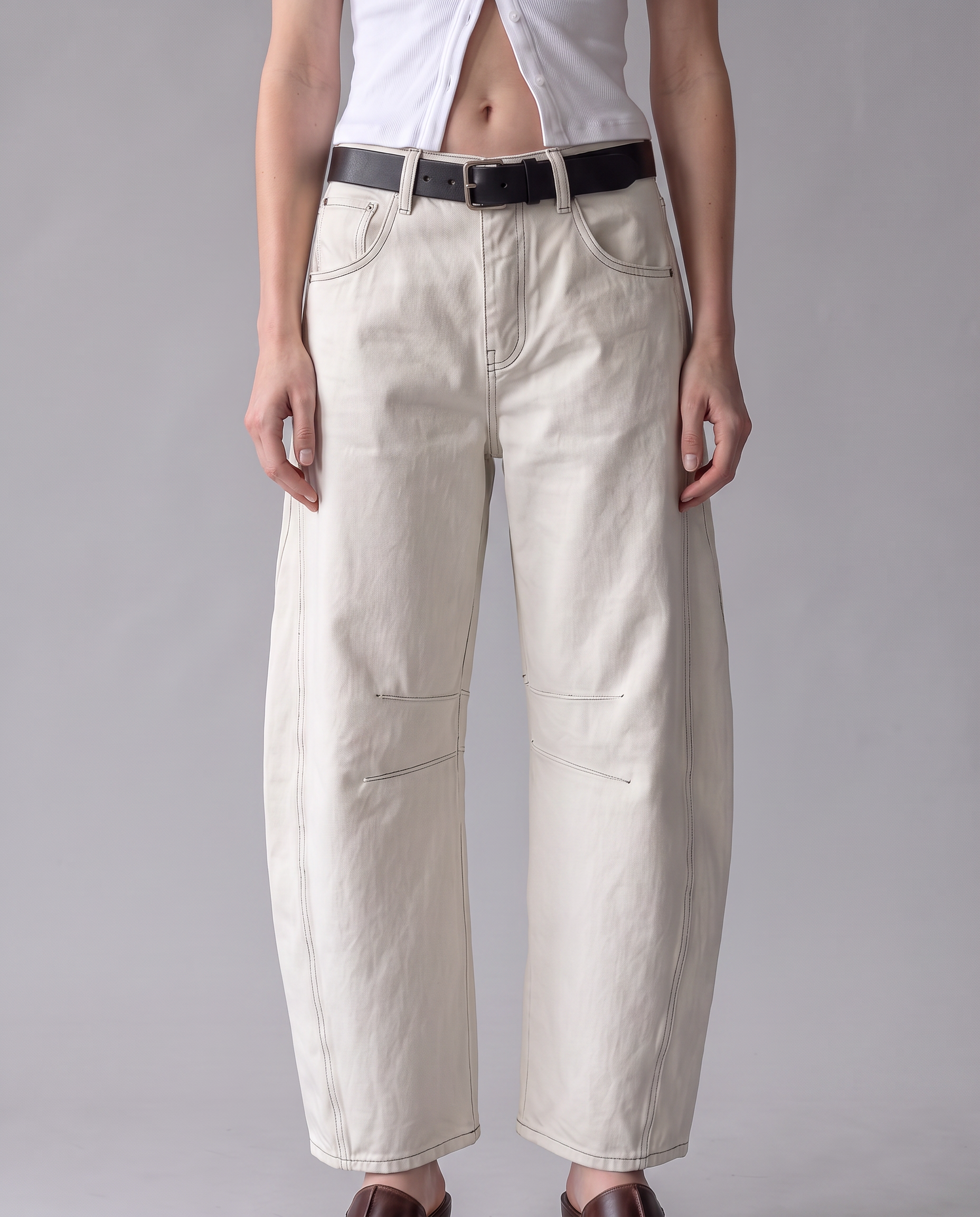 Celestine Denim Barrel Jeans