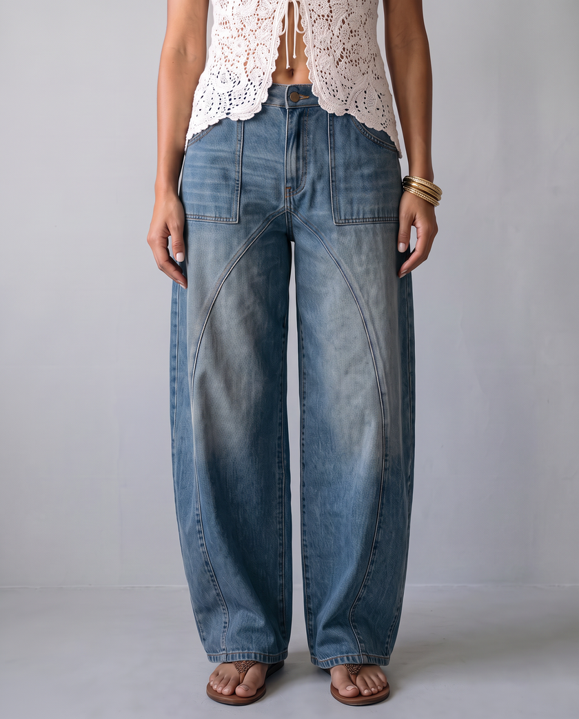Persephone Barrel Jeans