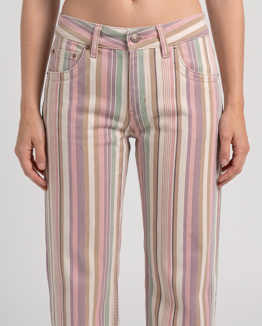 Colette Striped Denim Jeans