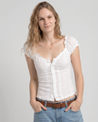 Dolly Eyelet Corset Blouse