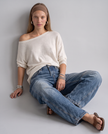 Marcellina Denim Barrel Jeans