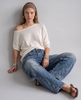 Marcellina Denim Barrel Jeans