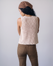 Magnolia Crochet Vest Blouse