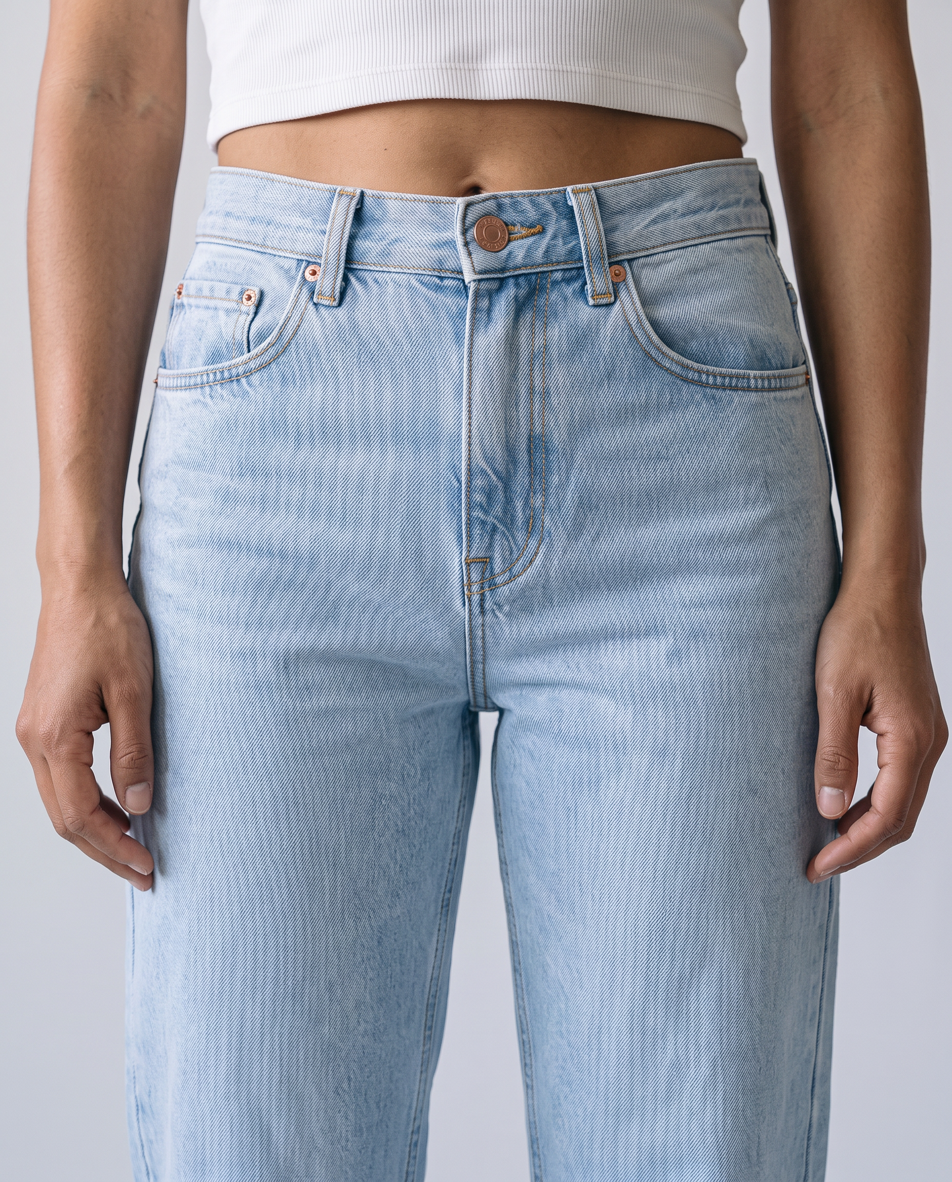 Clementine Straight-Leg Denim Jeans
