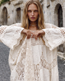 Pearline Crochet Lace Maxi Dress