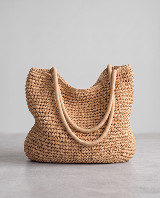 Marbella Woven Hobo Bag
