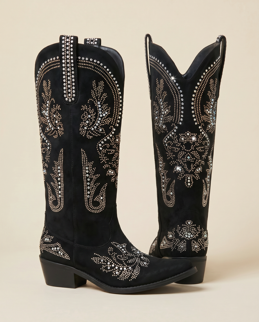 The Cheyenne Rhinestone Boot