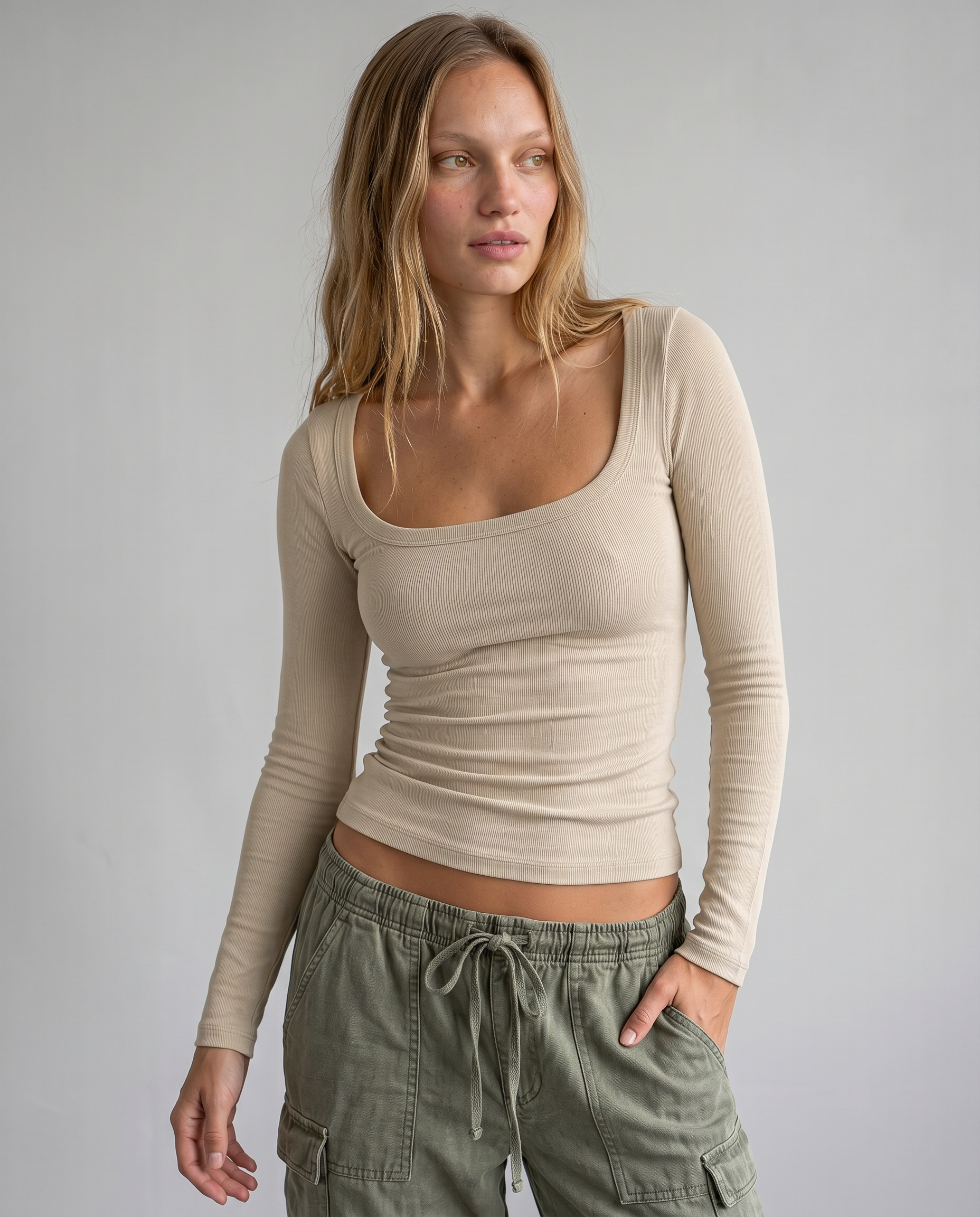 Fabienne Square Neck Top