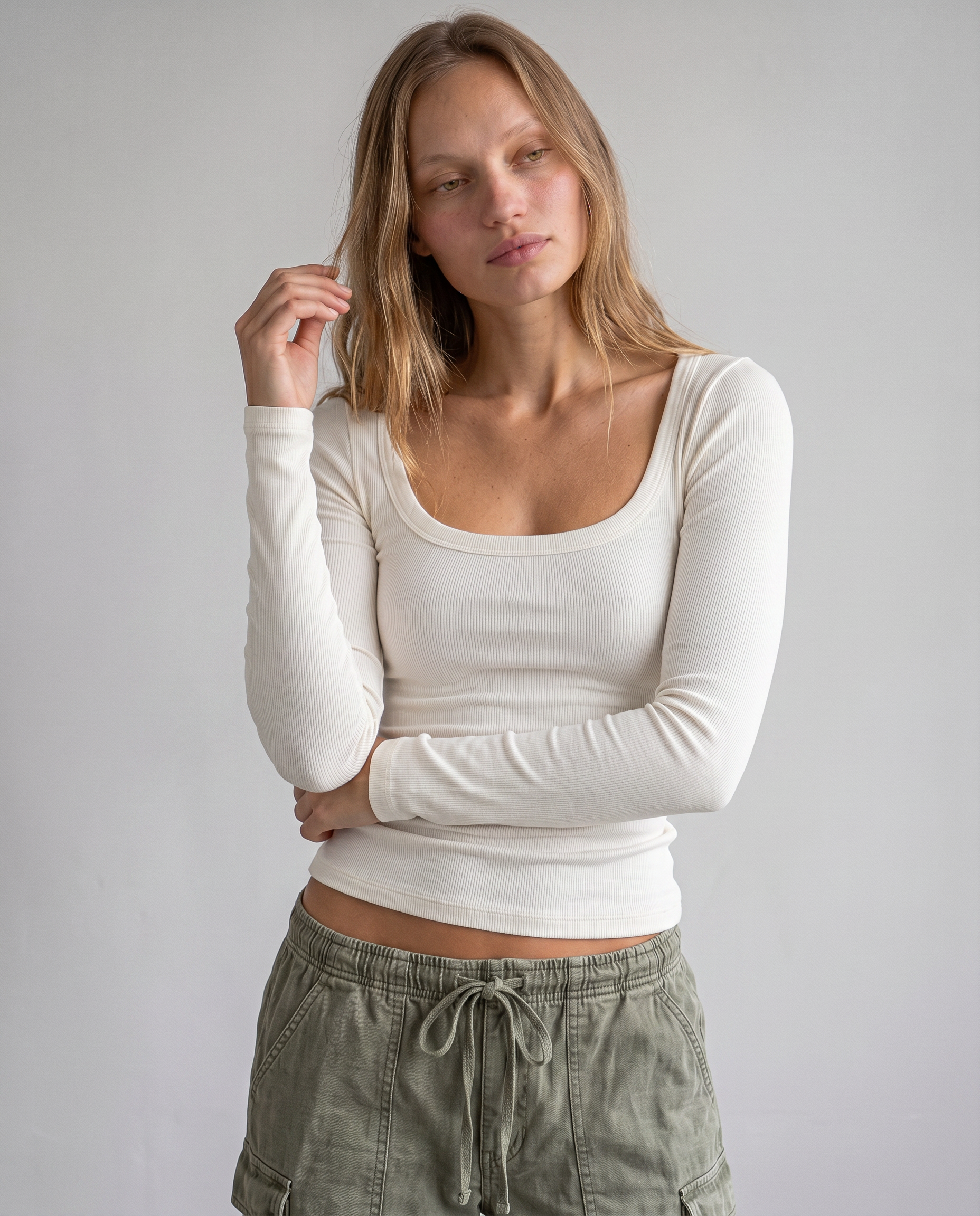 Fabienne Square Neck Top