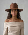 The Wide Brim Straw Fedora