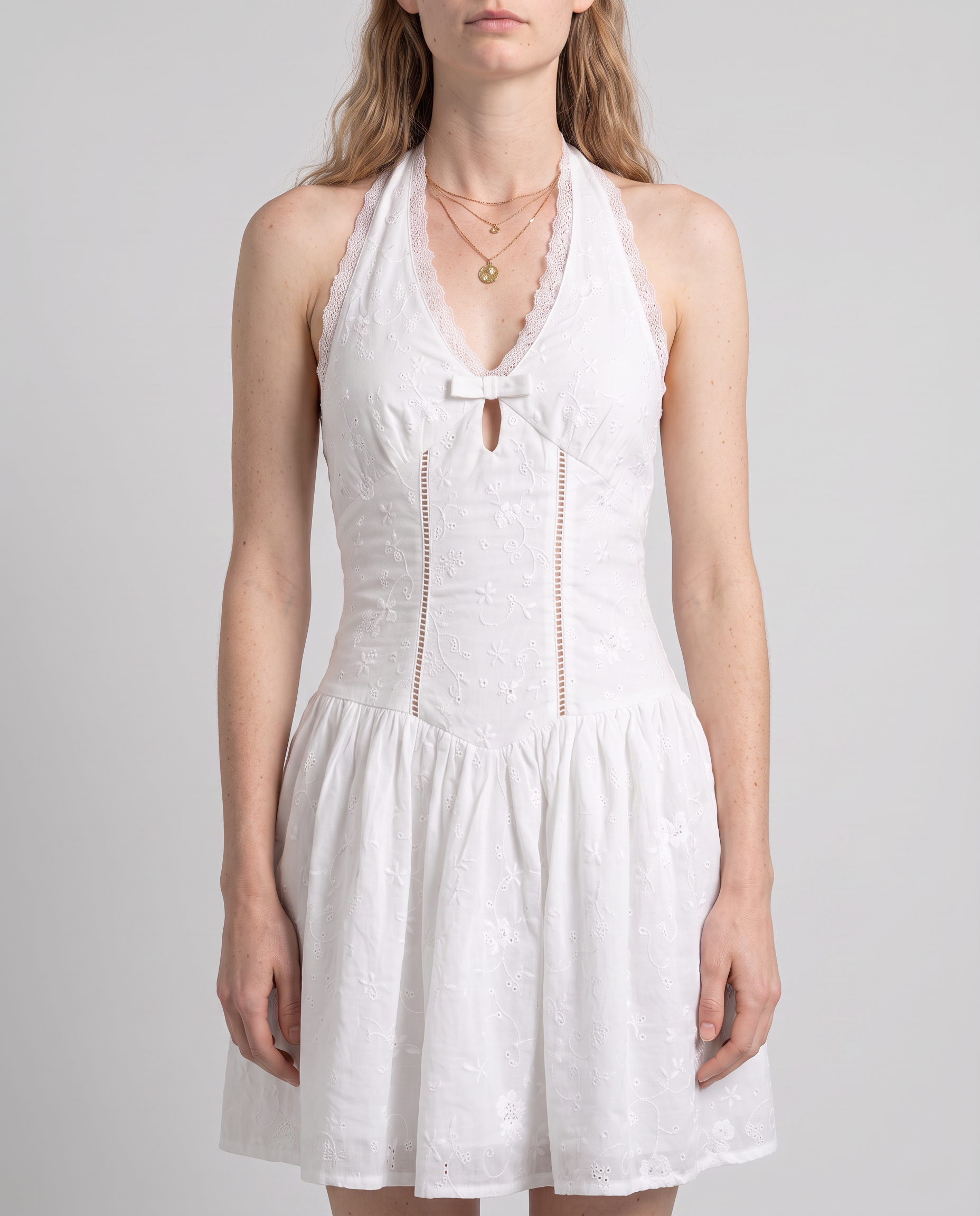 Adalina Halter Mini Dress