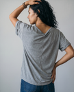 Camille Rolled Sleeve Tee