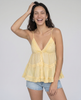 Josephine Ruffle Cami Top