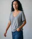 Camille Rolled Sleeve Tee