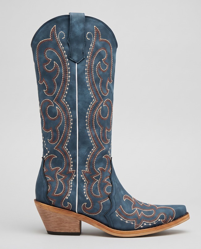 Wynonna Embroidered Western Boots