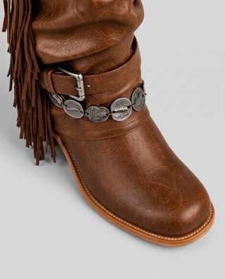 Juniper Coin & Fringe Boot