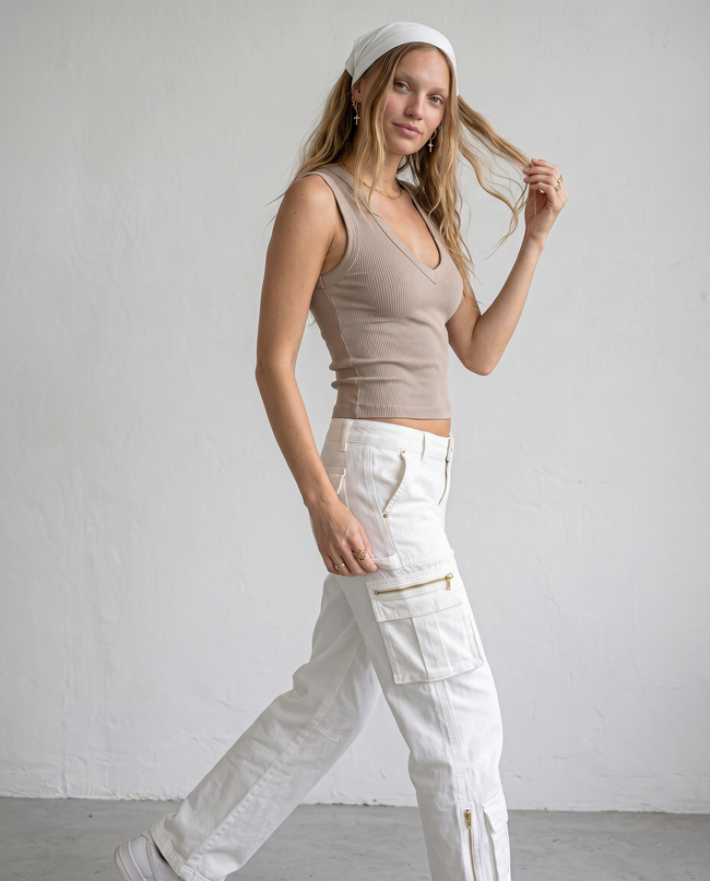 Simone V-Neck Tank