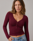 Marguerite Henley Top