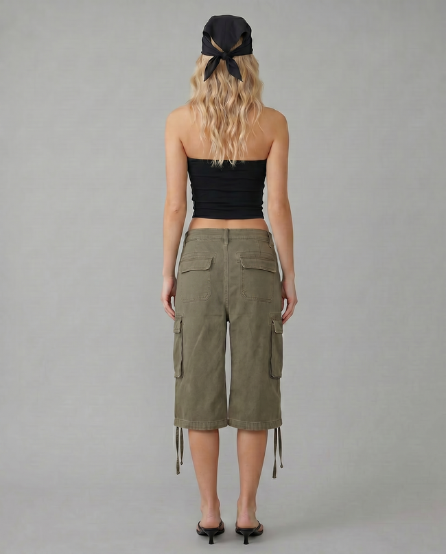 Journee Cargo Shorts