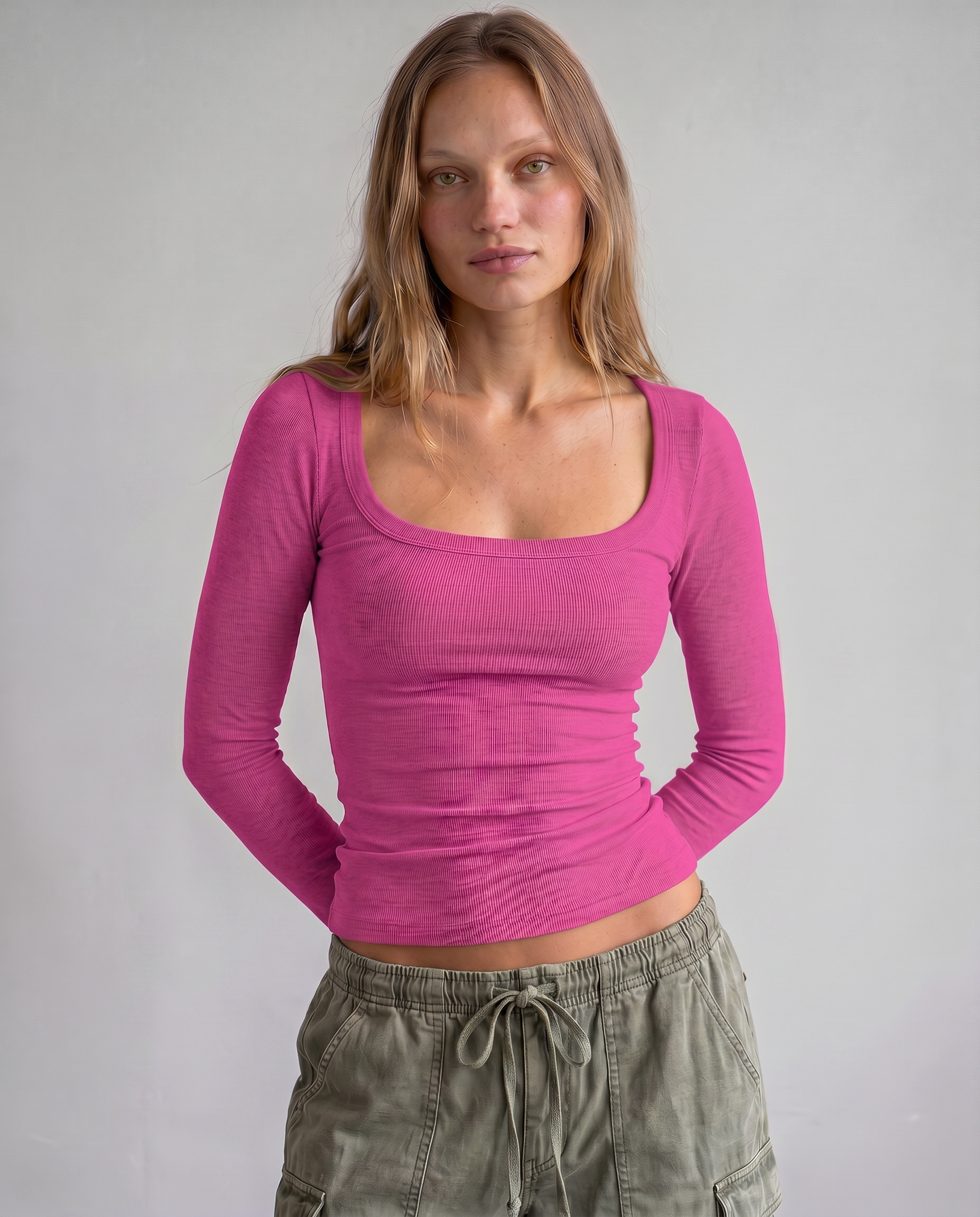 Fabienne Square Neck Top