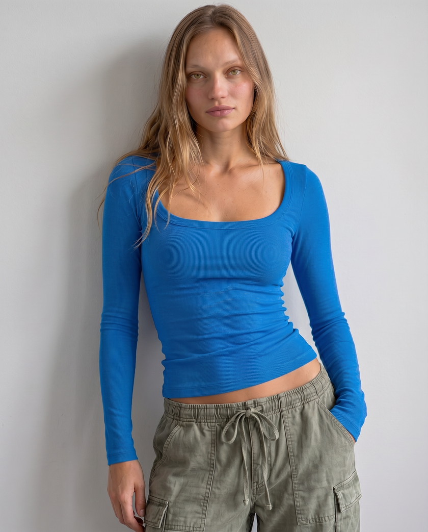 Fabienne Square Neck Top
